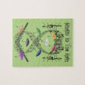 Regenschirme ~ Singin' im Regen ~ musikalische Puzzle (Horizontal)