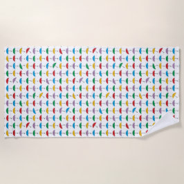 Regenschirme Strandtuch