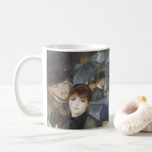 Regenschirme von Pierre Renoir, Vintage-Impression Kaffeetasse