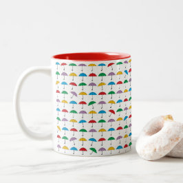 Regenschirme Zweifarbige Tasse