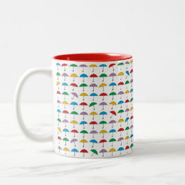 Regenschirme Zweifarbige Tasse