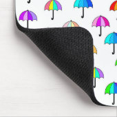 Regenschirmfort Mousepad (Ecke)