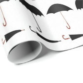 RegenschirmvektorSetentwurf Geschenkpapier (Rolleneckpunkt)