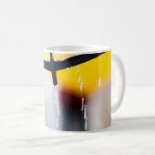 Regenschirmwanderung am Regentag Kaffeetasse (VorderseiteRechts)