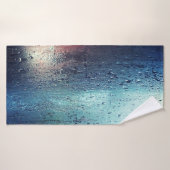 REGENSCHLAG AM FENSTER BADEHANDTUCH (Badehandtuch)