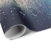 REGENSCHLAG AM FENSTER GESCHENKPAPIER (Rolleneckpunkt)