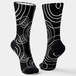 Regenschlupf in Weiß Socken