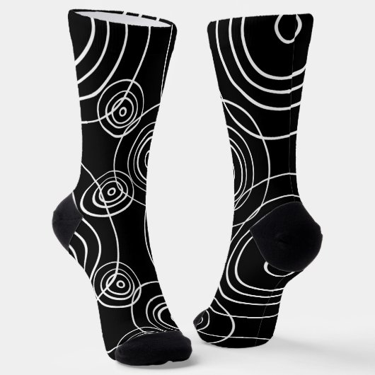 Regenschlupf in Weiß Socken (Gewinkelt)