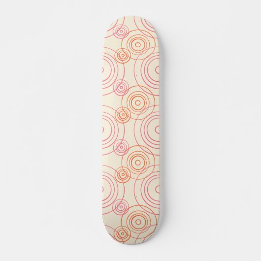 Regenschlupflöcher auf dem Wassermuster Skateboard (Vorne)