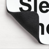 Regenschnee | Postwetterbedingungen Mousepad (Ecke)