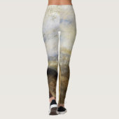 Regenstaub und Geschwindigkeit durch JMW Turner Leggings (Rückseite)