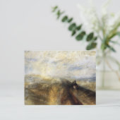 Regenstaub und Geschwindigkeit durch JMW Turner Postkarte (Stehend Vorderseite)