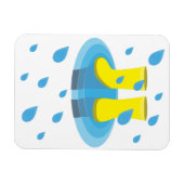 Regenstiefel Magnet (Horizontal)