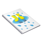Regenstiefel Notizblock (Rechte Seite)