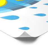 Regenstiefel Poster (Ecke)