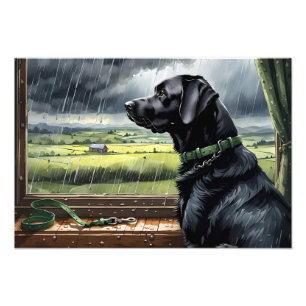 Regenstockspiel Fotodruck