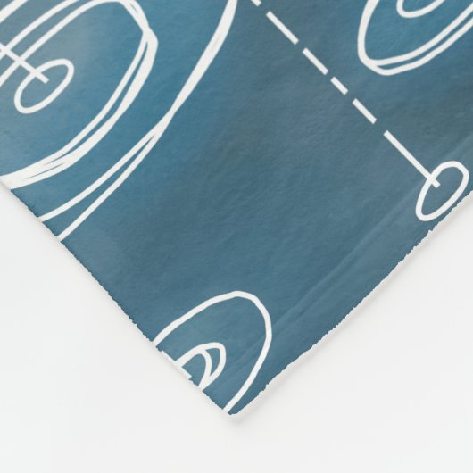 Regensturm Fleecedecke (Ecke)