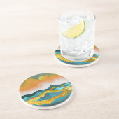 Regensturm Getränkeuntersetzer (Seite)