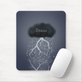 Regensturm in Surreal Traumwelt Personalisiert Mousepad (Mit Mouse)