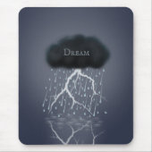 Regensturm in Surreal Traumwelt Personalisiert Mousepad (Vorne)
