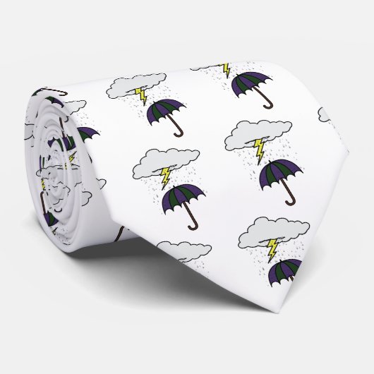 Regensturm-Krawatte Krawatte (Gerollt)