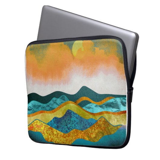 Regensturm Laptopschutzhülle (Vorderseite Links)