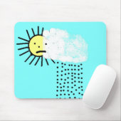 Regensturm Mousepad (Mit Mouse)