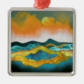 Regensturm Ornament Aus Metall (Vorne)