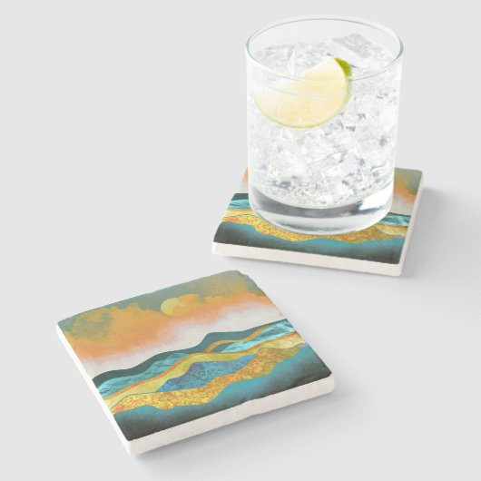 Regensturm Steinuntersetzer (Seitenansicht)