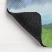 Regensturm über dem Land, Mousepad (Ecke)