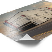 Regent Cinema, Redcar Fotodruck (Ecke)