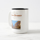 Regent Street 15 oz. Two Tone Mug Zweifarbige Tasse (Vorderseite Links)