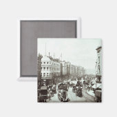 Regent Street, London c.1900 Magnet (Vorderseite/Rückseite)