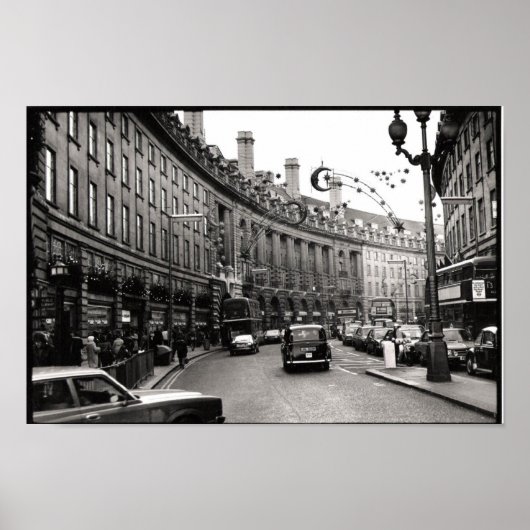 Regent Street, London Poster (Vorne)
