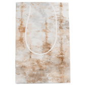 Regentag Abstract Mittlere Geschenktüte (Vorderseite)