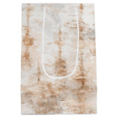Regentag Abstract Mittlere Geschenktüte (Rückseite)