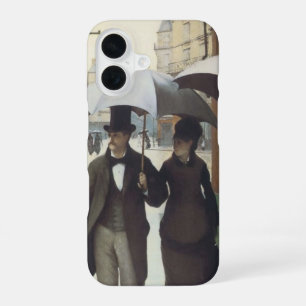 Regentag auf der Pariser Straße iPhone 16 Hülle