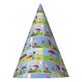 Regentag beim Baseballspiel Partyhütchen (Vorderseite)