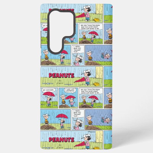 Regentag beim Baseballspiel Samsung Galaxy Hülle (Rückseite)