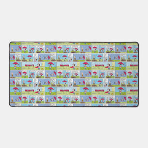 Regentag beim Baseballspiel Schreibtischunterlage