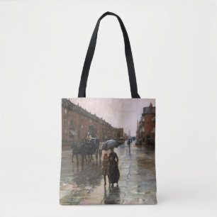Regentag, Boston von Frederick Childe Hassam Tasche