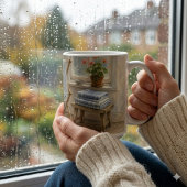 Regentag-Cottage-Wäscheraum Kaffeetasse