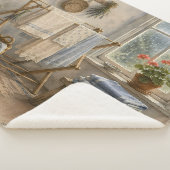 Regentag-Cottage-Wäscheraum Sherpadecke (3/4)