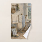 Regentag-Cottage-Wäscherei Badhandtuch Set (Handtuch)