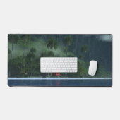 Regentag im Paradies Schreibtischunterlage (Tastatur & Maus)