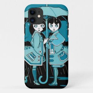 Regentag in Blau Case-Mate iPhone Hülle
