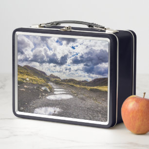 Regentag in Torres del Paine NP Metall Brotdose