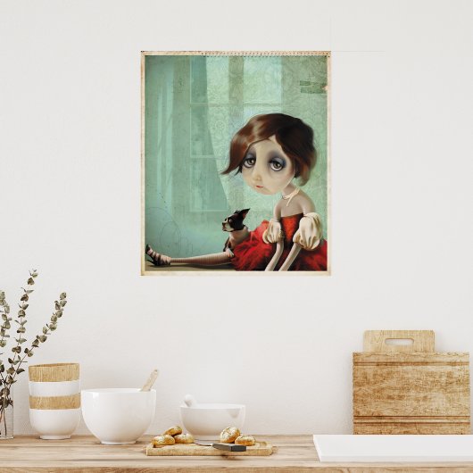 Regentag Poster (Küche)