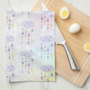 Regentage Geschirrtuch