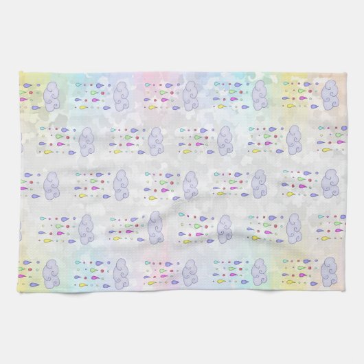 Regentage Geschirrtuch (Horizontal)